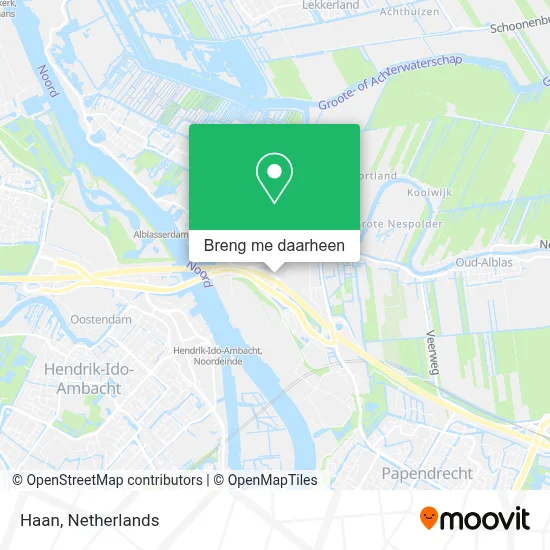 Haan kaart
