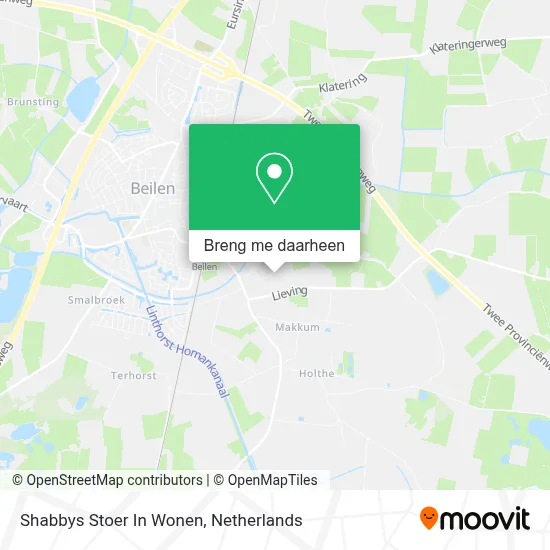 Shabbys Stoer In Wonen kaart