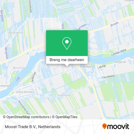 Moost-Trade B.V. kaart