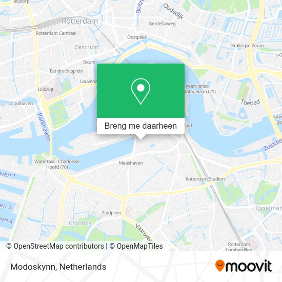 Modoskynn kaart