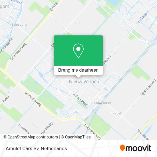 Amulet Cars Bv kaart