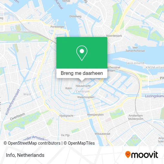 Info kaart