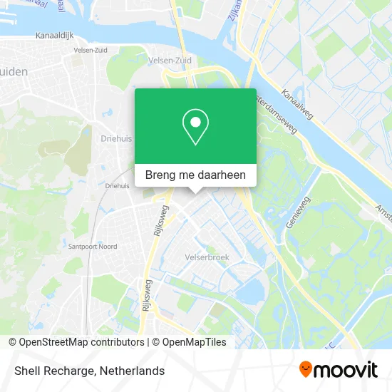 Shell Recharge kaart