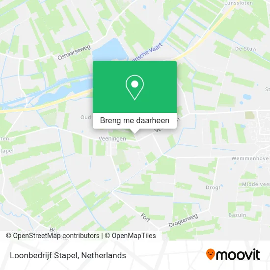 Loonbedrijf Stapel kaart