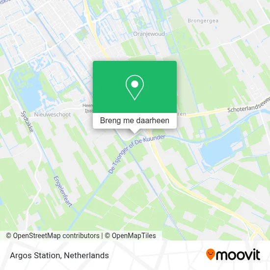 Argos Station kaart