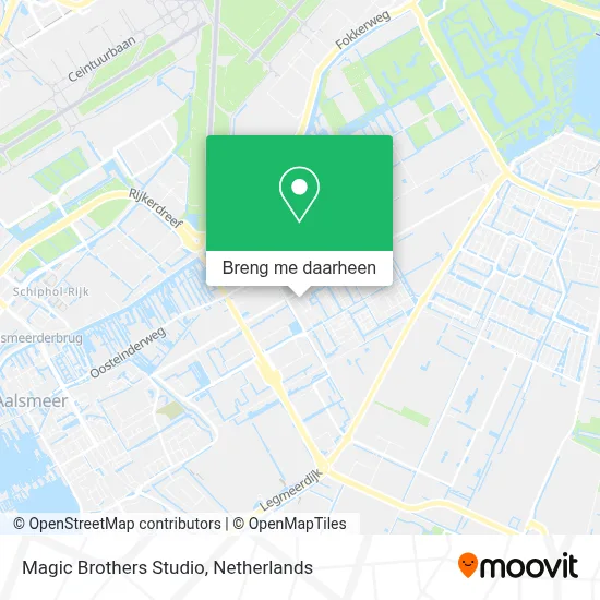 Magic Brothers Studio kaart