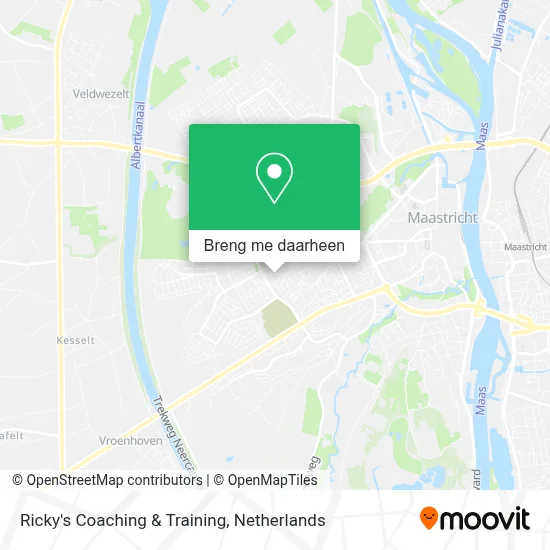 Ricky's Coaching & Training kaart