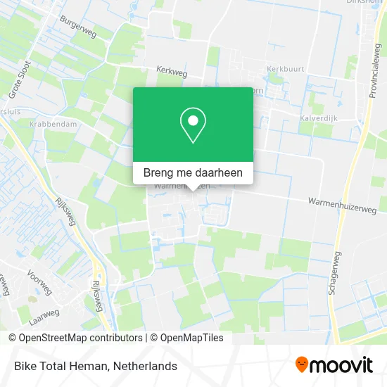Bike Total Heman kaart