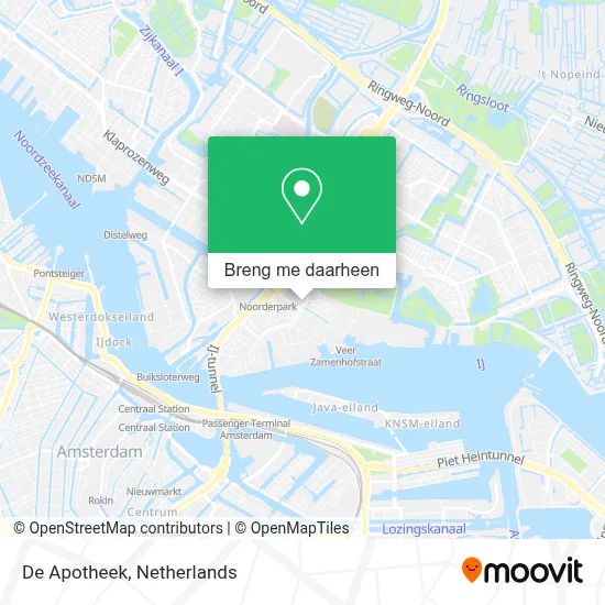 De Apotheek kaart