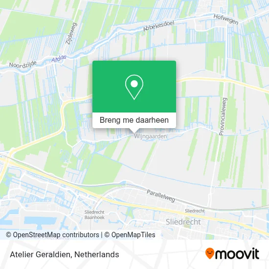 Atelier Geraldien kaart