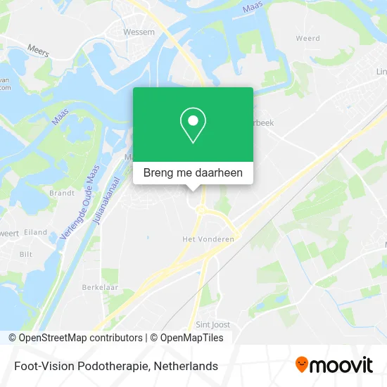 Foot-Vision Podotherapie kaart