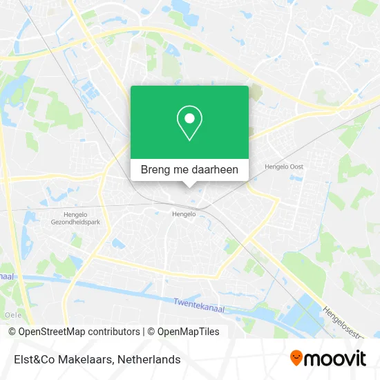 Elst&Co Makelaars kaart