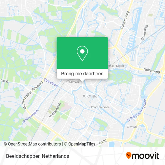Beeldschapper kaart