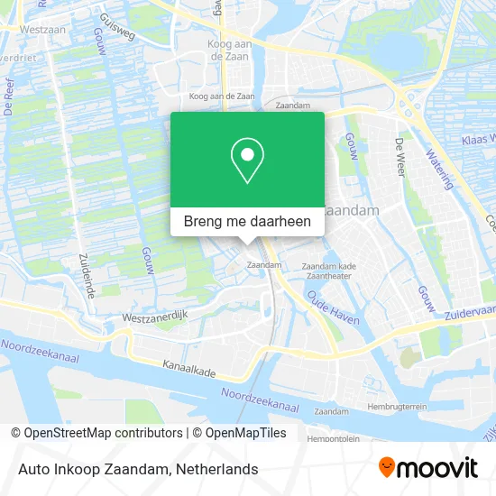 Auto Inkoop Zaandam kaart