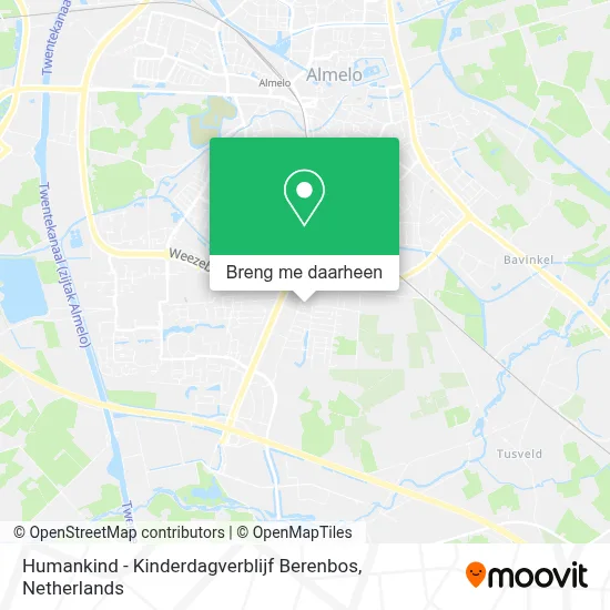 Humankind - Kinderdagverblijf Berenbos kaart