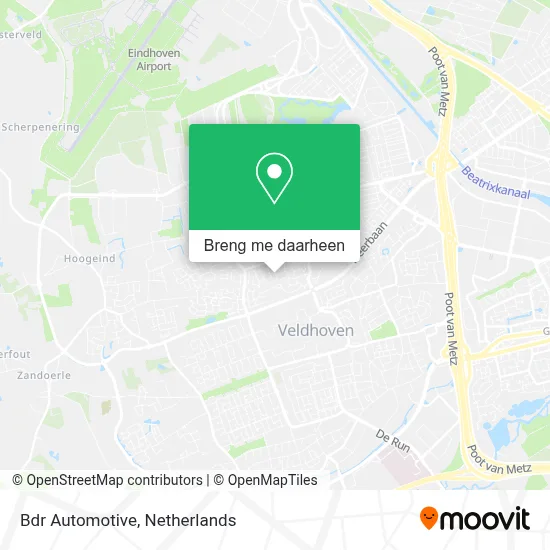 Bdr Automotive kaart