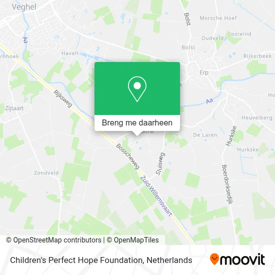 Children's Perfect Hope Foundation kaart