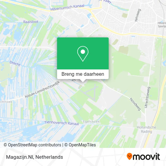 Magazijn.Nl kaart