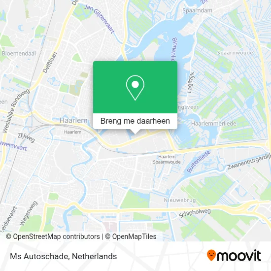 Ms Autoschade kaart