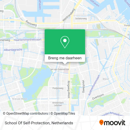 School Of Self-Protection kaart