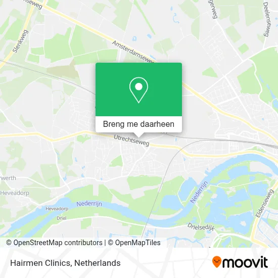 Hairmen Clinics kaart