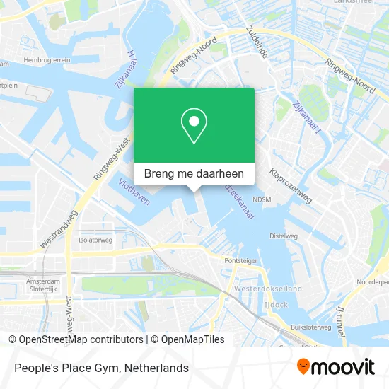 People's Place Gym kaart