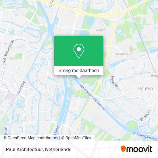 Paul Architectuur kaart