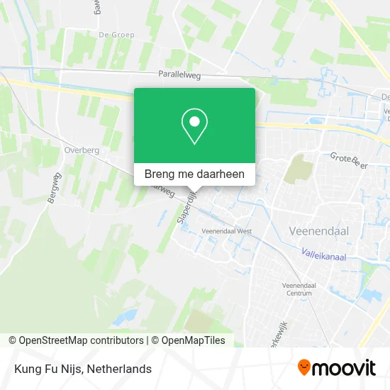 Kung Fu Nijs kaart