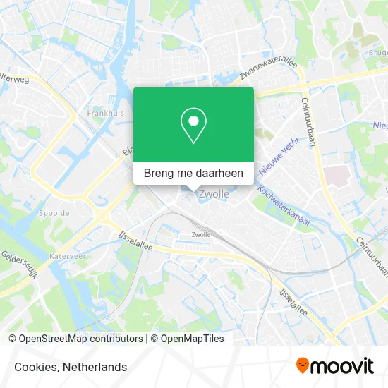 Cookies kaart