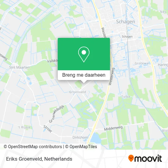 Eriks Groenveld kaart