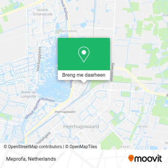 Meprofa kaart