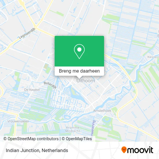 Indian Junction kaart