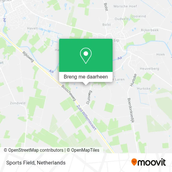 Sports Field kaart