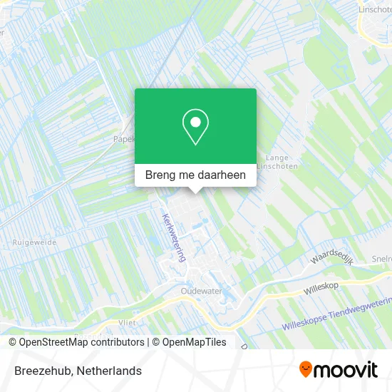 Breezehub kaart