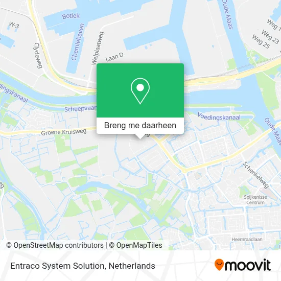 Entraco System Solution kaart