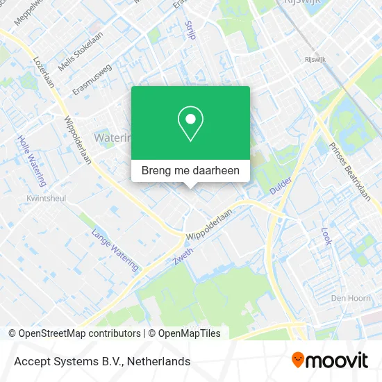 Accept Systems B.V. kaart
