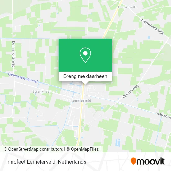 Innofeet Lemelerveld kaart