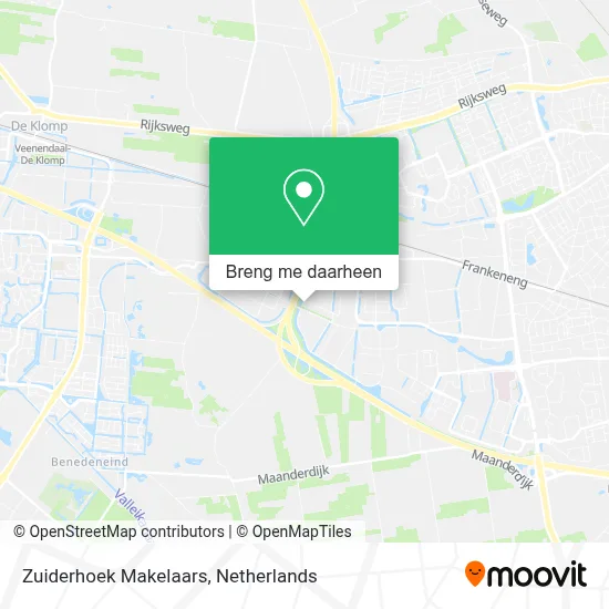 Zuiderhoek Makelaars kaart
