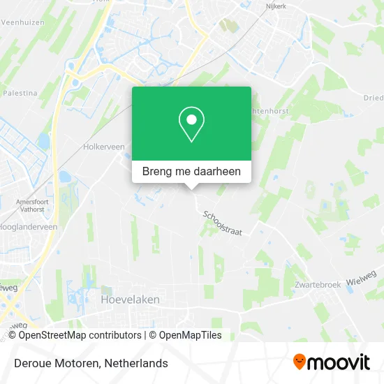 Deroue Motoren kaart