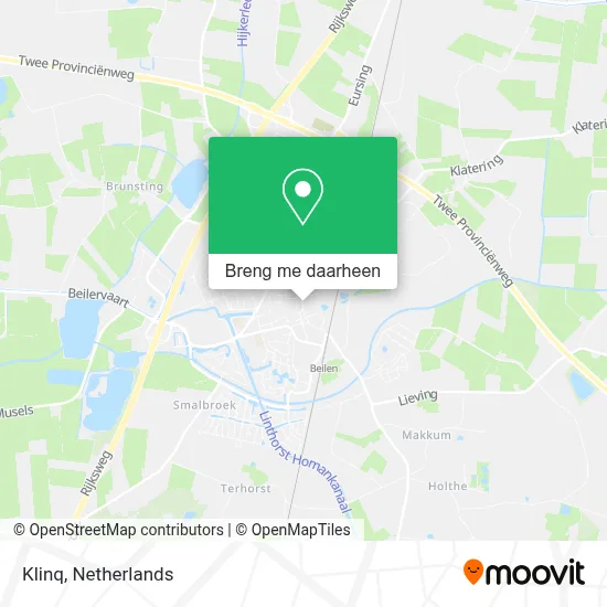 Klinq kaart
