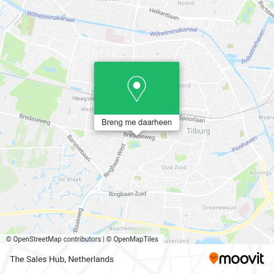The Sales Hub kaart