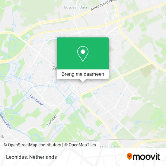 Leonidas kaart