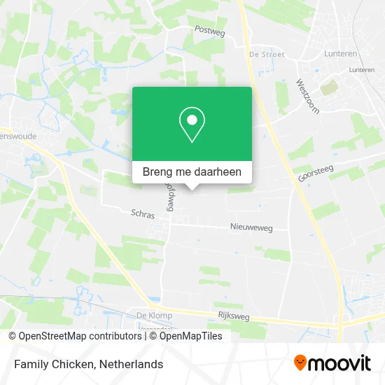 Family Chicken kaart