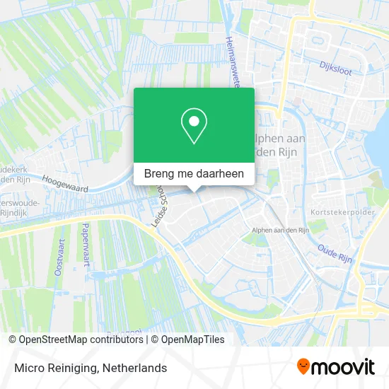 Micro Reiniging kaart