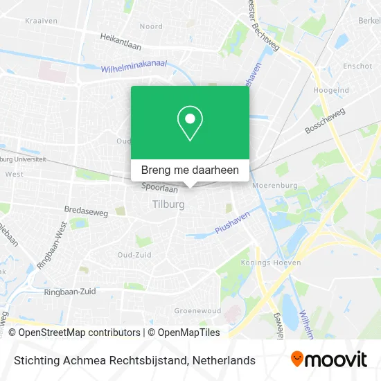 Stichting Achmea Rechtsbijstand kaart