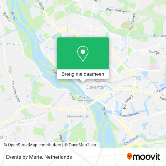 Events by Marie kaart