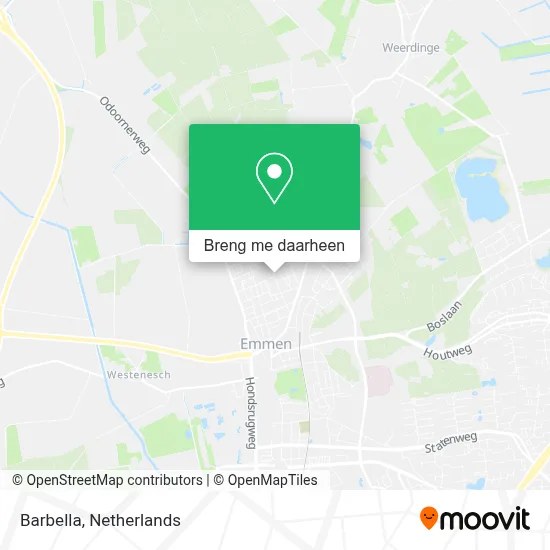 Barbella kaart