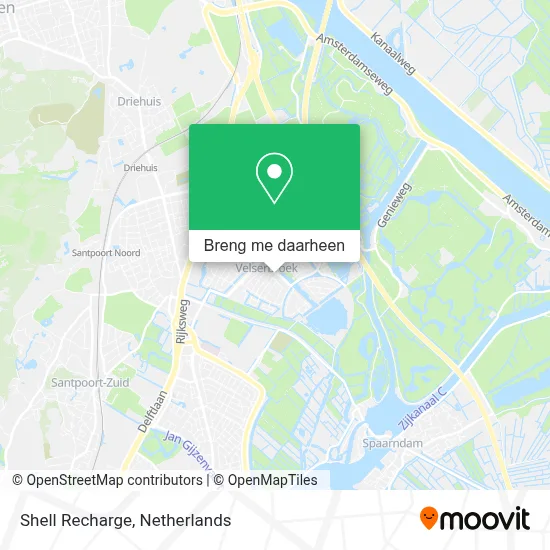 Shell Recharge kaart