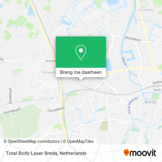 Total Body Laser Breda kaart