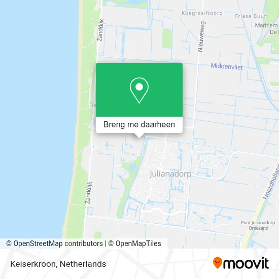 Keiserkroon kaart
